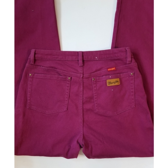 Fushia Wrangler High waisted Jeans - Picture 2 of 7